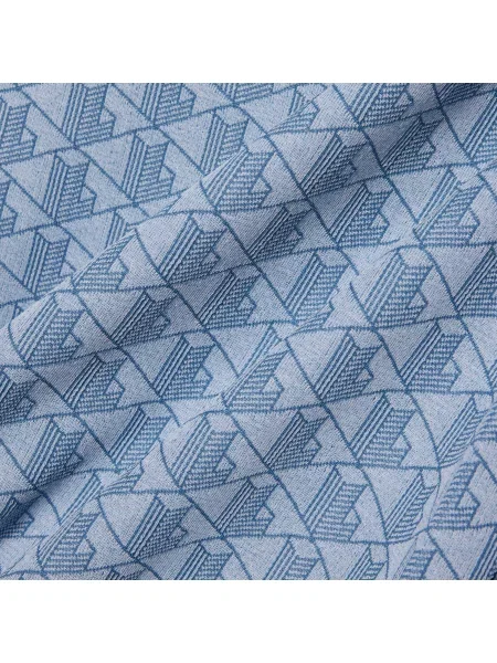 Lacoste Żakardowa Bluza Dresowa Paris Zapinana Na niebieski