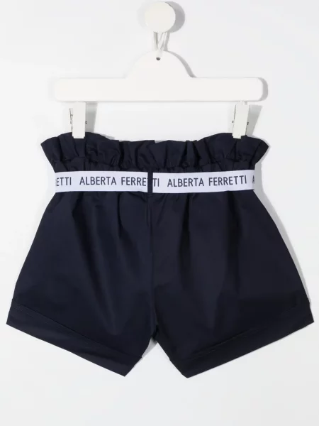 Szorty dziecięce Alberta Ferretti niebieskie