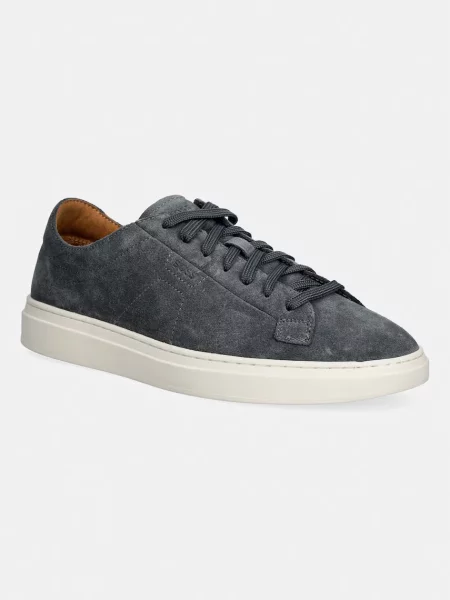 BOSS sneakers din piele întoarsă Kieran negru