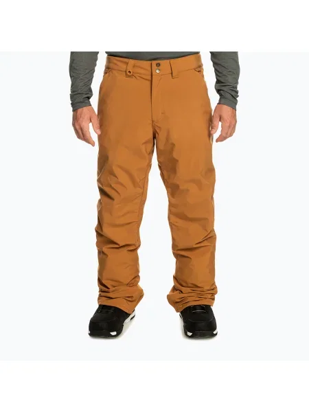 Мъжки сноуборд панталони Quiksilver Estate bone brown кафяво