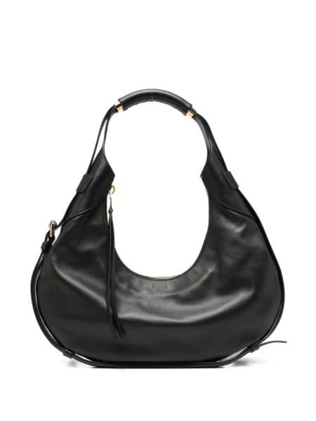 Geantă Moschino din piele negru