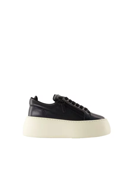 Giuseppe Zanotti sneakersy skórzane Alma czarny
