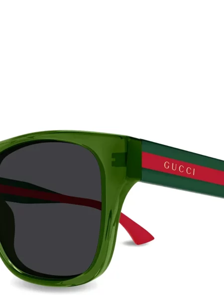Квадратни слънчеви очила Gucci Eyewear зелено