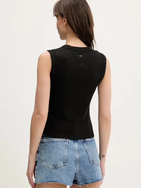 Top Tommy Jeans czarny