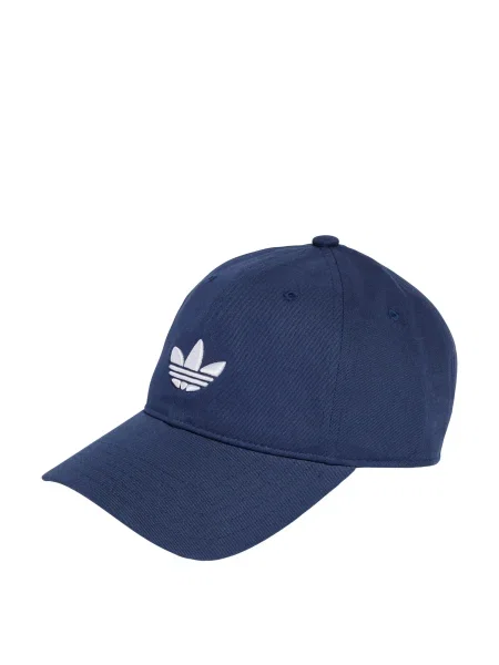 Adidas Adicolor Classic Trefoil Baseball Cap Night Indigo/ White M alb