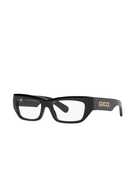 Saulės akiniai Gucci Eyewear su autografu juoda