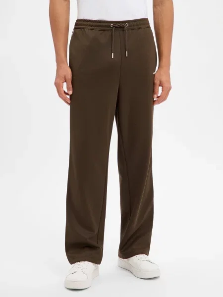 PEGADOR spodnie dresowe Viro Mężczyźni jednolity S brązowy