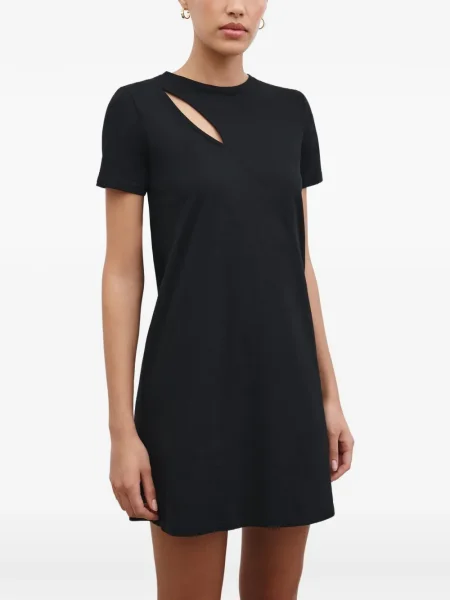 Rochie mini Marcella scurtă de costum negru