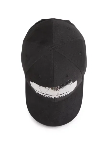 Șapcă Balenciaga cu imagine negru
