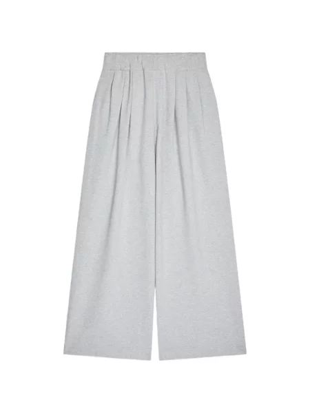 Pantaloni de trening Dries Van Noten plisate gri