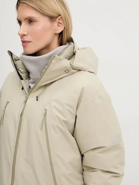 Maison Margiela Пухено яке x Salomon бежово