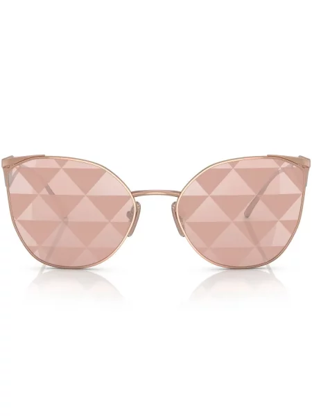 Ochelari de soare Prada cu autograf roz
