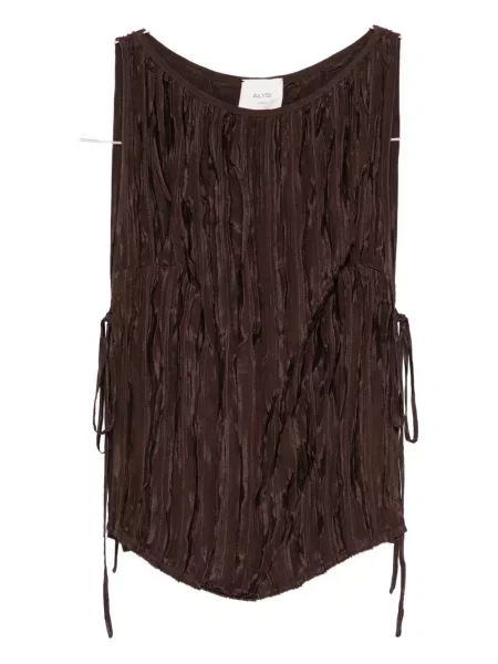 Top Alysi plisat maro