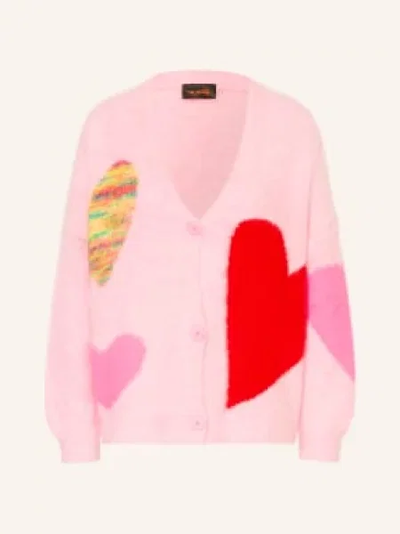 Miss Goodlife Sweter Z Alpaki rosa czerwony