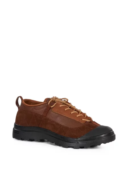 Sneakerși Ranra din piele maro
