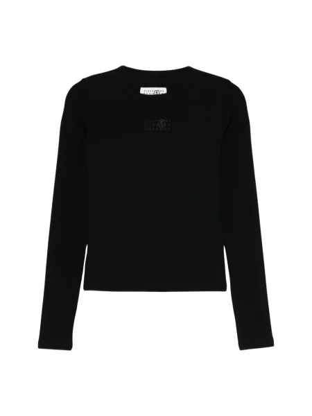 Top Mm6 Maison Margiela czarny