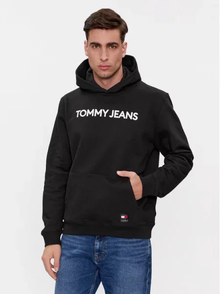 Tommy Jeans Hanorac TJM REG BOLD CLASSICS negru