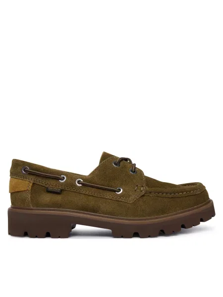 Clarks Nizki čevlji Cleyhill Boat zelena