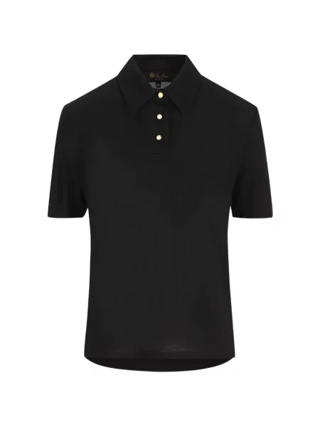 Top Loro Piana negru