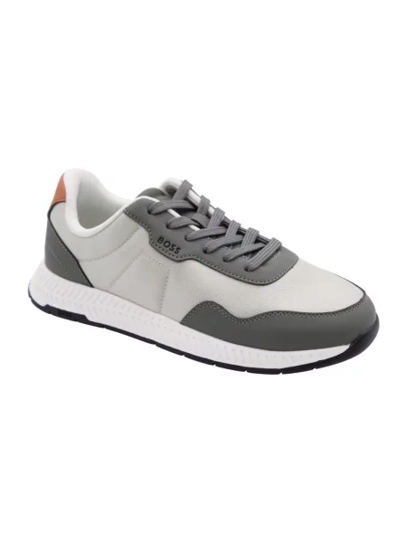 Sneakersy Boss zielone