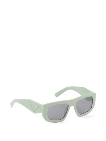 Ochelari de soare Prada Eyewear cu autograf verde