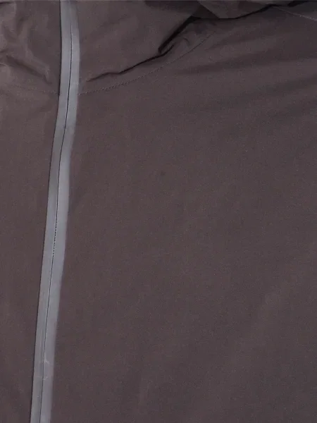 Palton Laminar cu glugă maro