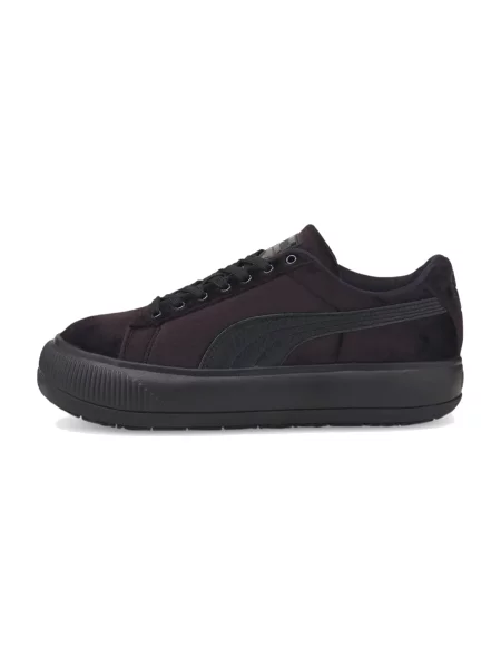 Pantofi Puma din piele de căprioară negru