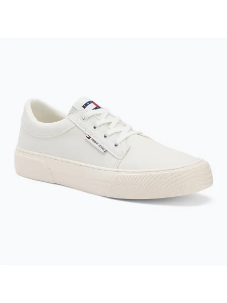 Обувки в стил дерби Tommy Jeans бежово