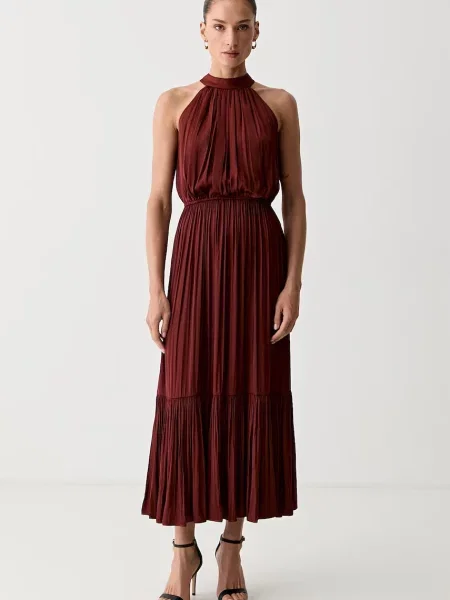 Morgan rochie halter RAMAGE maro