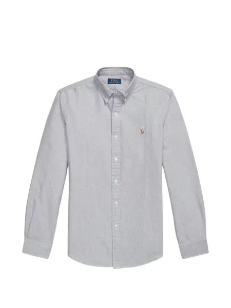 Șapcă Polo Ralph Lauren cu decolteu în V cu autograf în carouri albastru