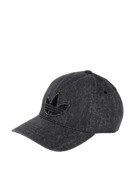 ADIDAS ORIGINALS Șapcă WASHED DENIM' negru