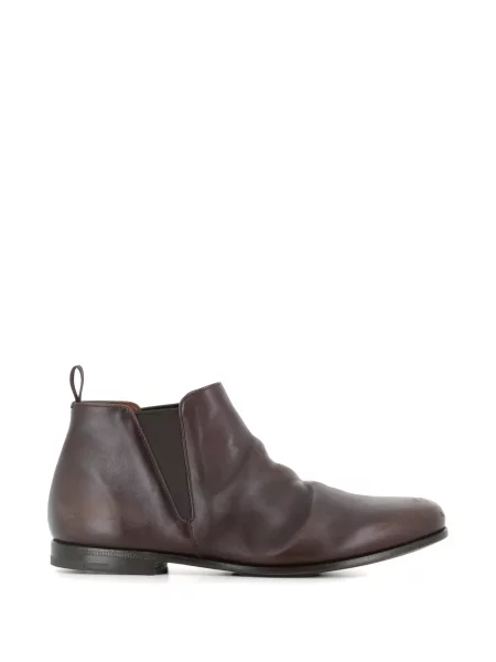 Botine chelsea Church's din piele maro