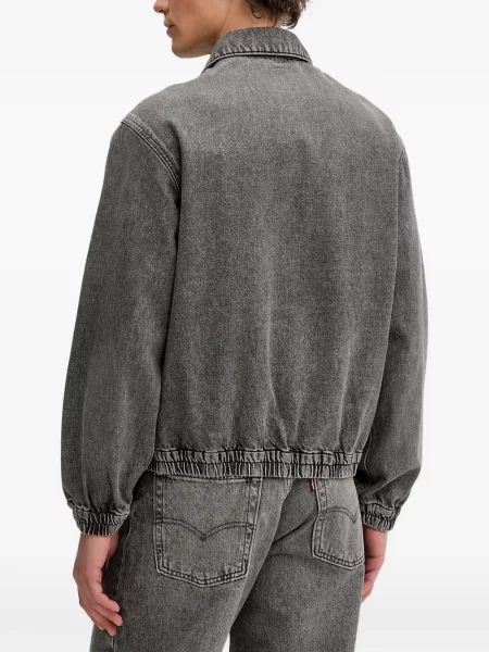 Gulerat pantaloni Levi's® evazate zdrențuiți albastru