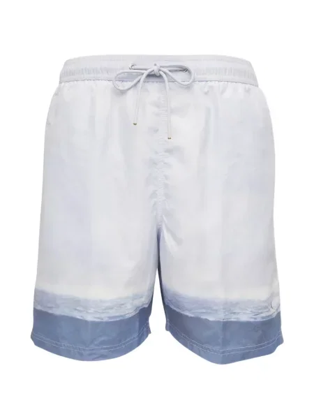 Slip de baie Paul & Shark cu imagine cu cordon alb