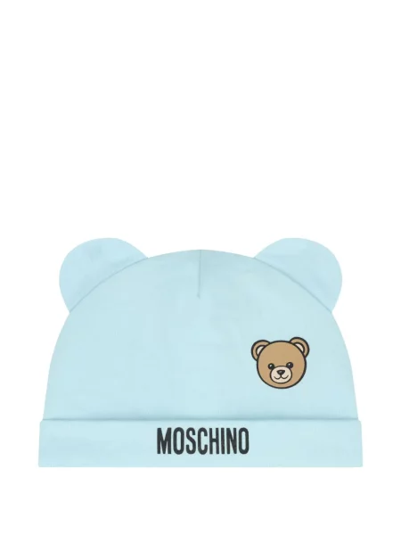 Čiapka Moschino modrá
