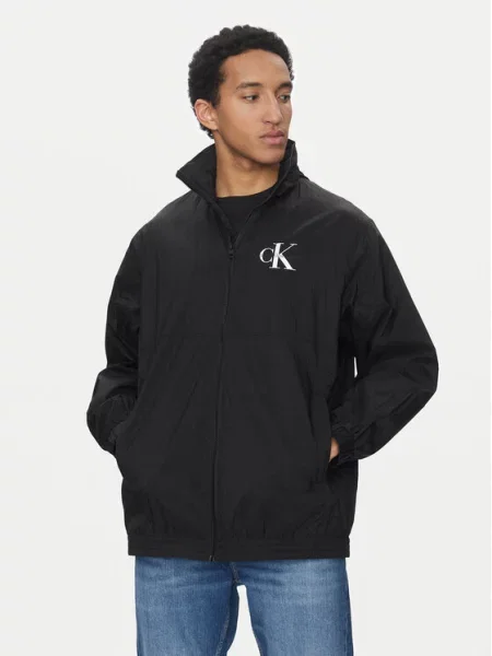 Calvin Klein Jeans Μπουφάν μεταβατικό μαύρο