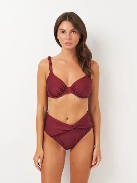 Купальник Cupshe бордовий