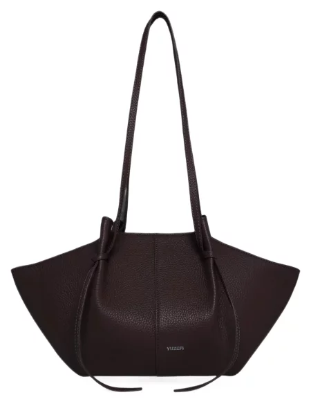 Geantă shopper Yuzefi din piele violet