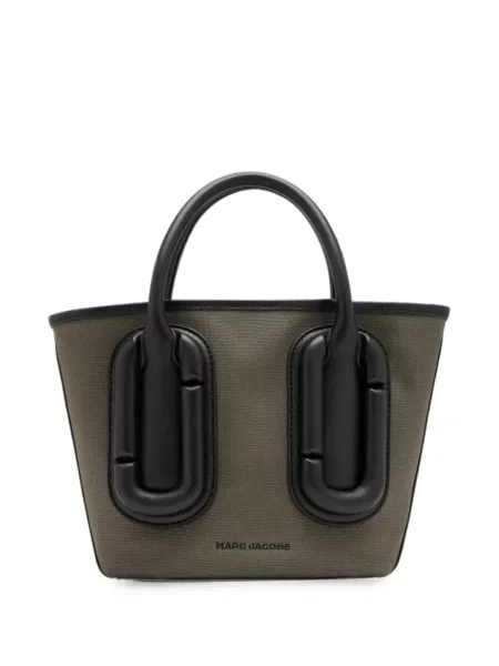 Geantă shopper Marc Jacobs din canvas maro