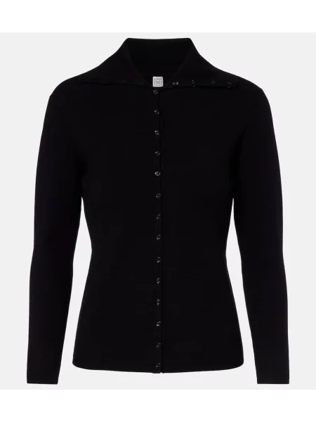Cardigan Toteme tricotate negru