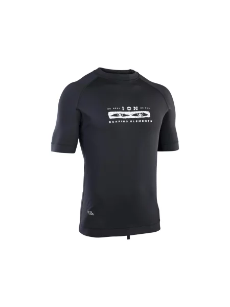 Koszulka surfingowa ION SS black czarna