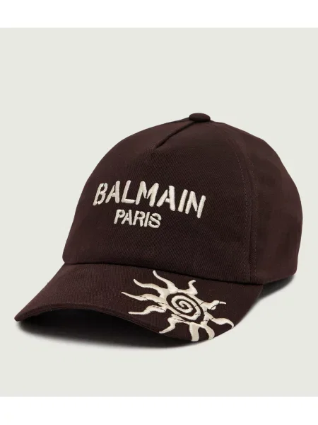 Balmain Șapcă baseball maro