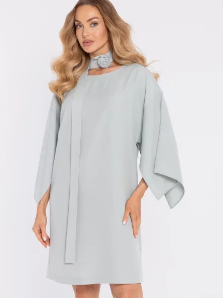 Cu centură rochie Made Of Emotion verde