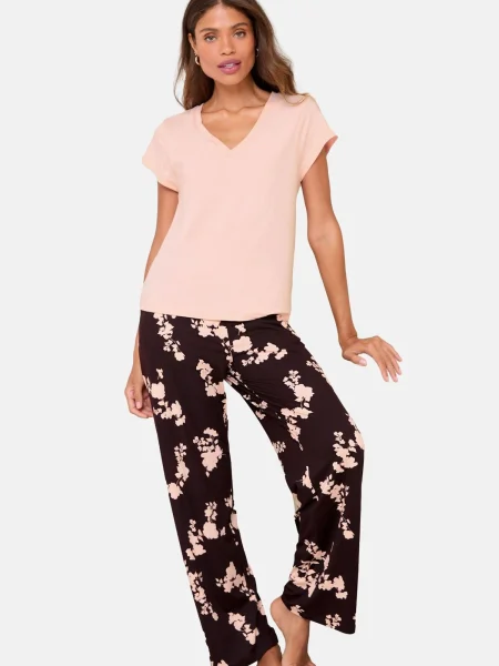 Lipsy Pijama bleumarin roz