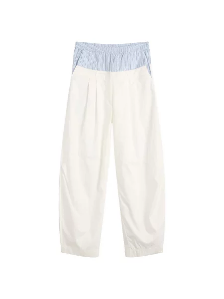 Spodnie Stel w paski niebieskie