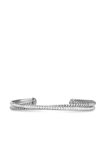 Brăţară David Yurman argintiu
