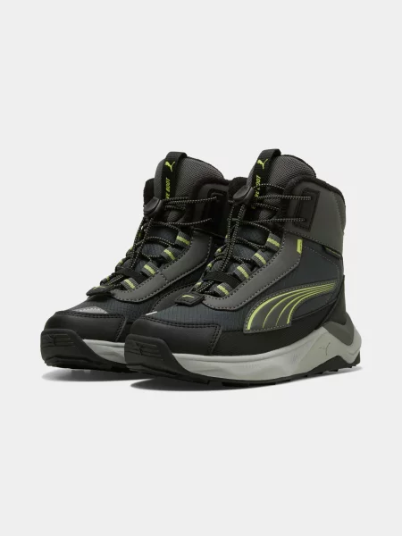 Детские ботинки Puma серые