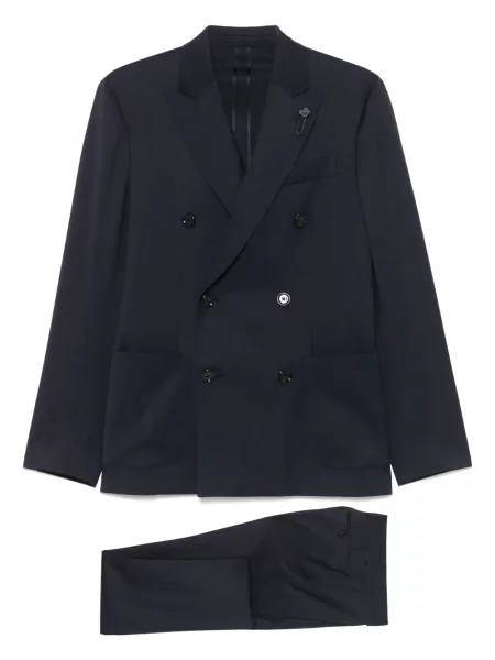 Costum Lardini de lână de costum albastru