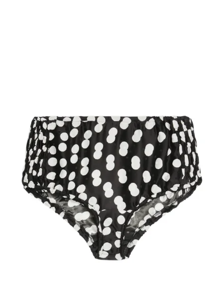 Szorty Dries Van Noten w grochy czarne