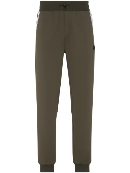 Kalhoty Plein Sport s potiskem zelené